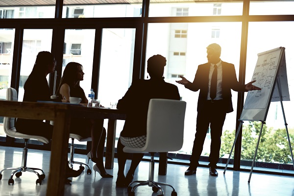 Incontro sulla sicurezza sul lavoro.